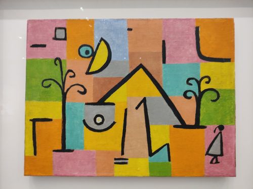 Anche il quadro House in Landscape di Paul Klee si trova al Louvre